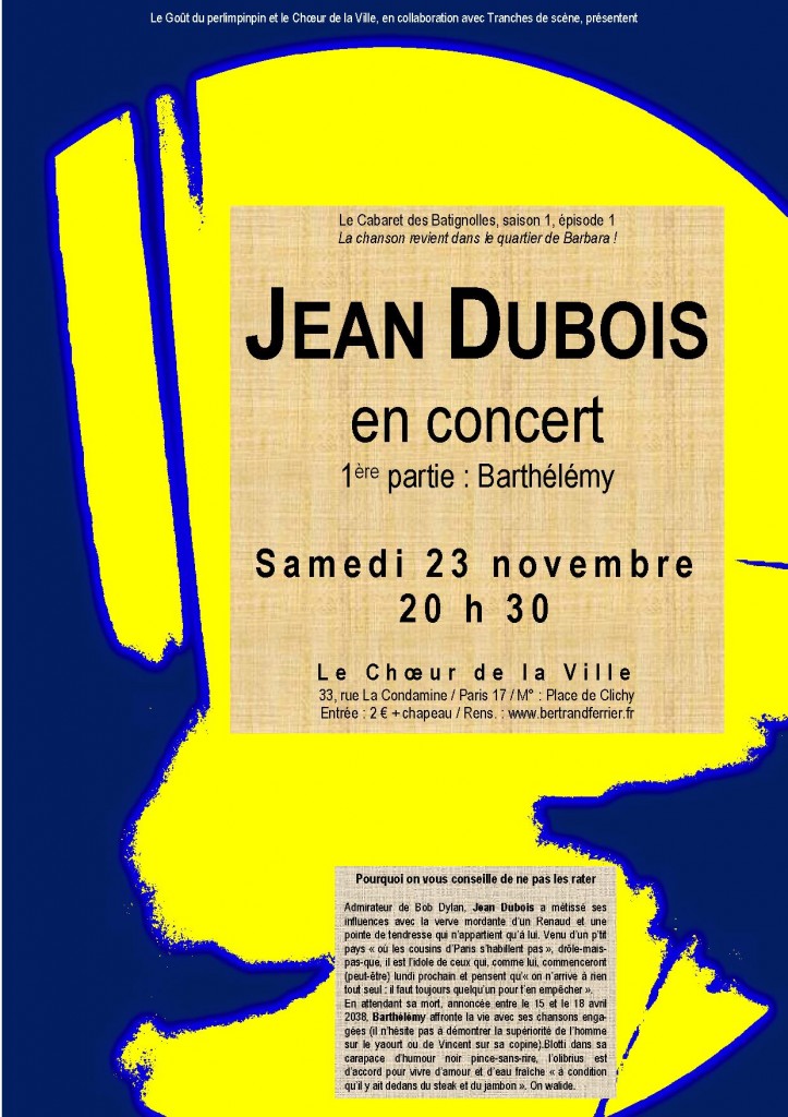 Affiche 23 novembre