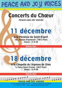 Concert 18 décembre