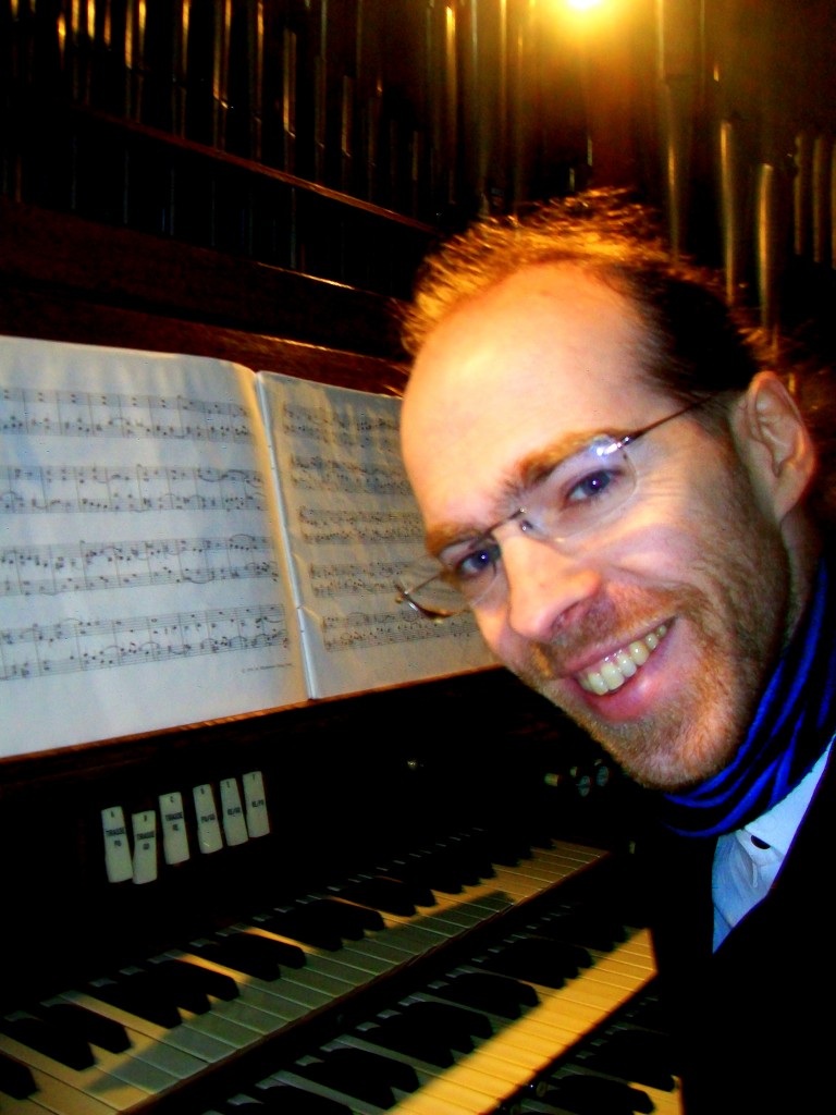 Bertrand Ferrier aux grandes orgues de Montmorency