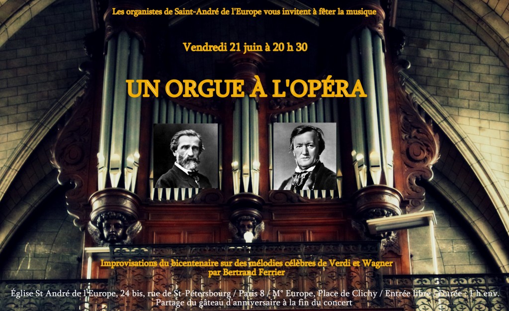 Un orgue à l'opéra