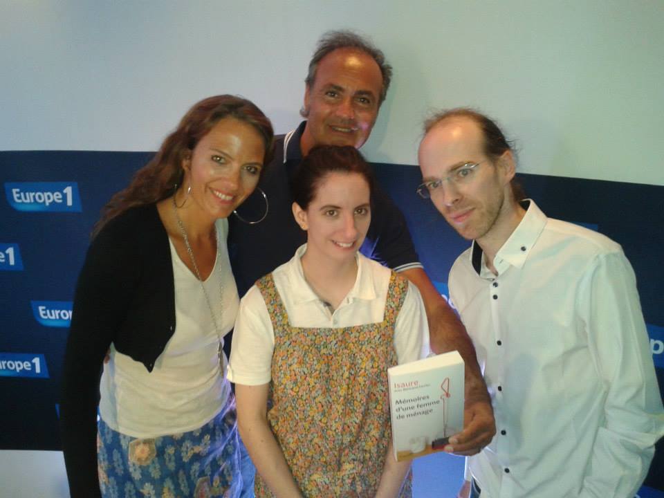 Les experts : Olivia, Isaure, Roland Perez et Bertrand Ferrier (photo Europe 1)