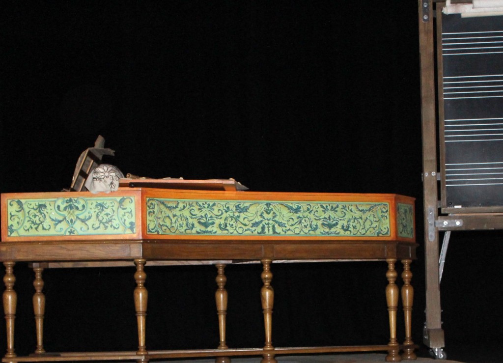 Le clavecin de Bach. (Photo : Josée Novicz)