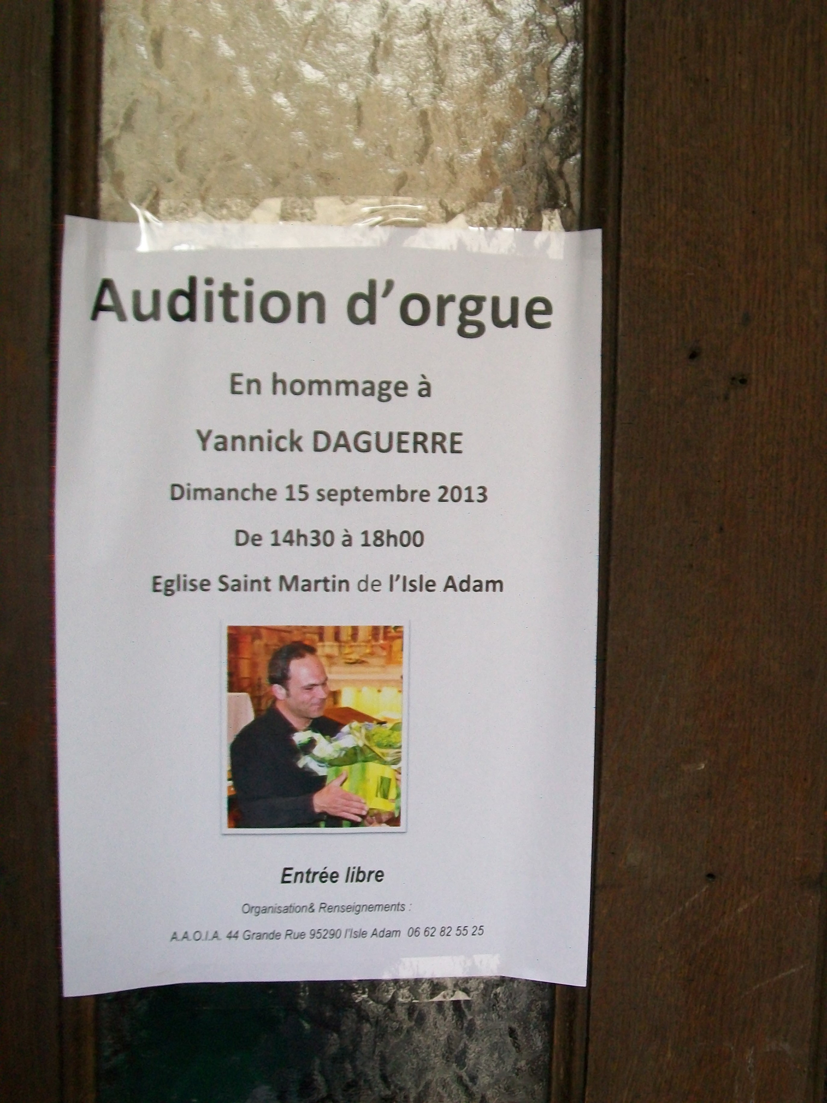 Audition Yannick 2013