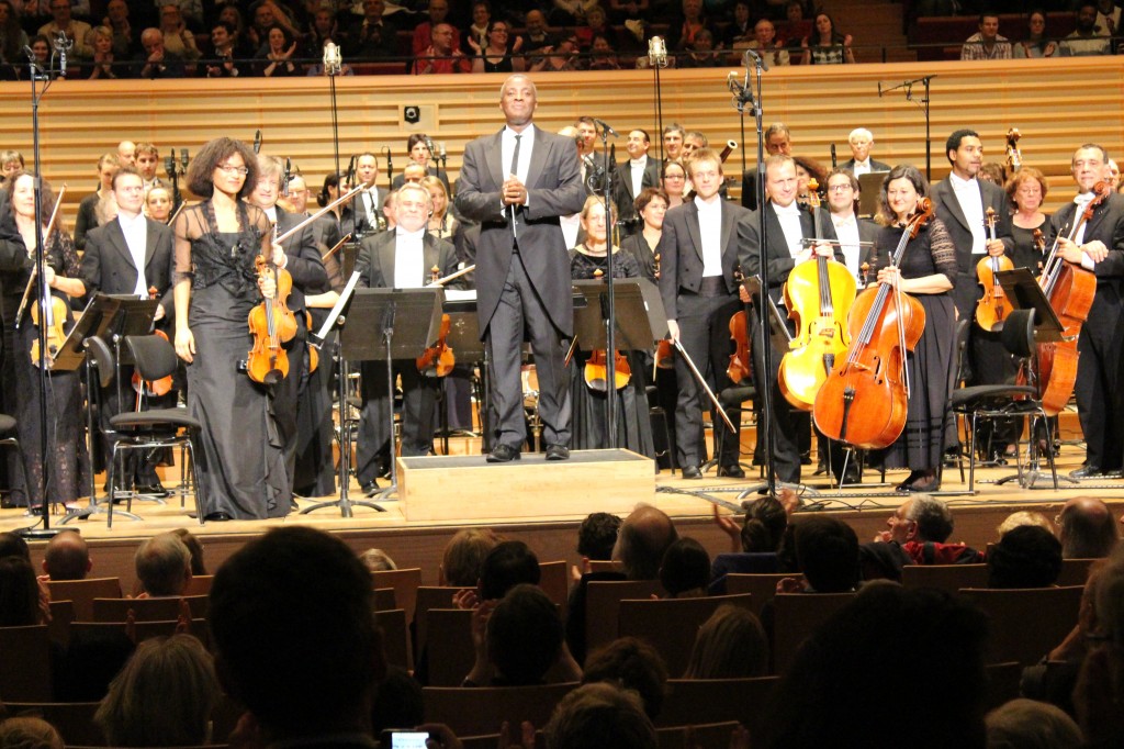 Wayne Marshall et l'ONIF. Photo : Josée Novicz.