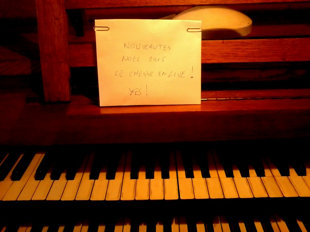 Orgue chèque