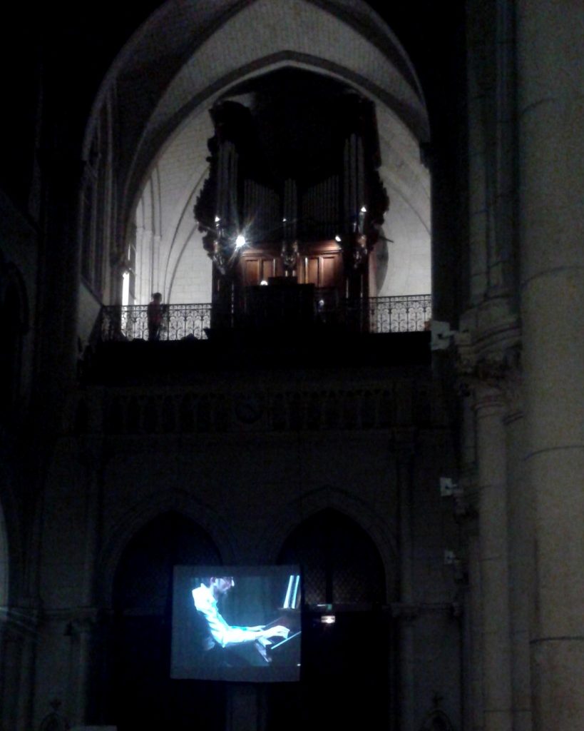 Dans la nuit, Vincent Genvrin bosse. (Photo : Alain-Christian Leraitre)