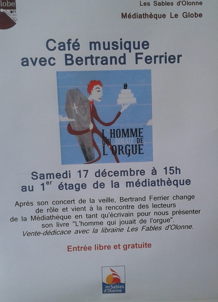 Affiche dédicace Olonne