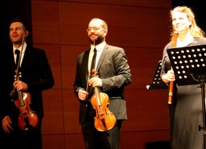 Johannes Pramsohler, Roldan Bernabé et Kristen Huebner