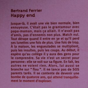 Happy End (roman, 124 p.)