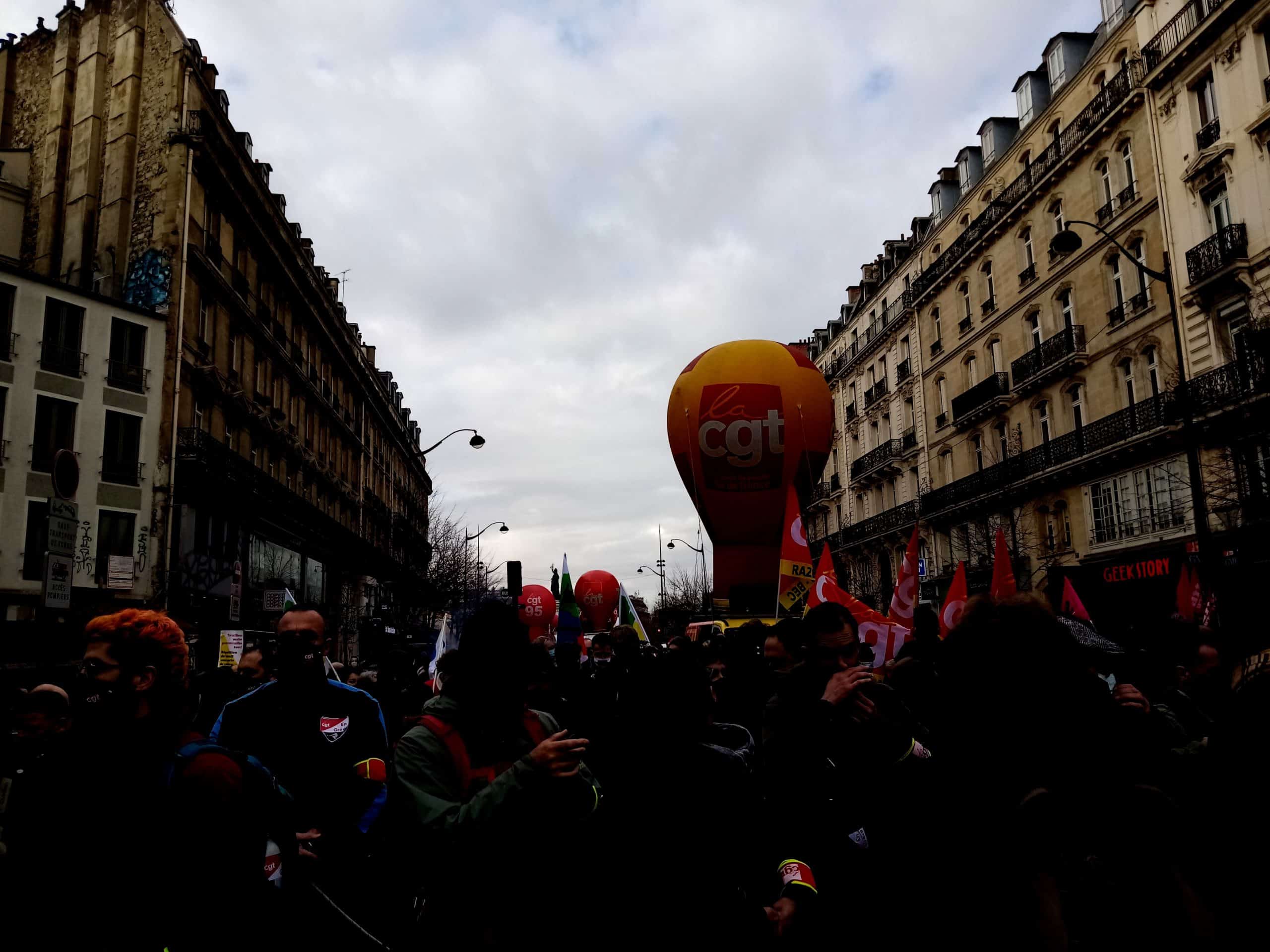Manif CGT du 4 février 2021