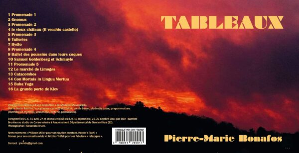 "Tableaux" de Pierre Marie-Bonafos – Image 2