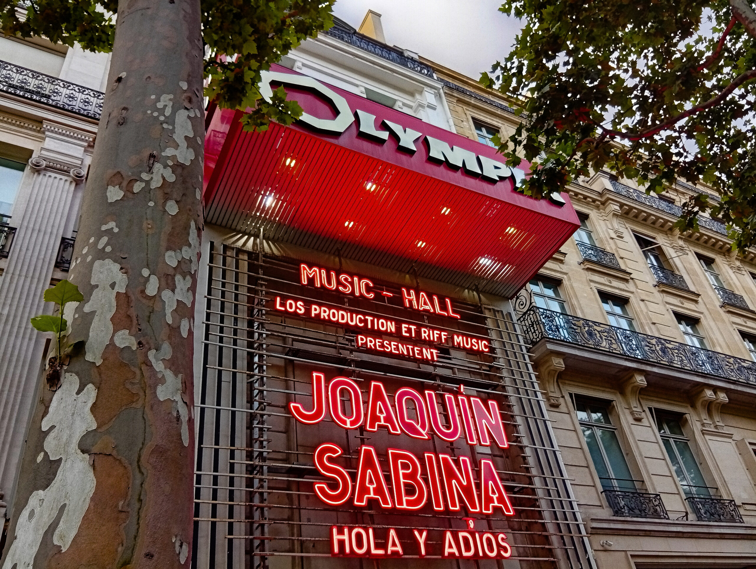 Joaquín Sabina, « Hola y adiós », L’Olympia (Paris 9), 25 mai 2025 – 1/2